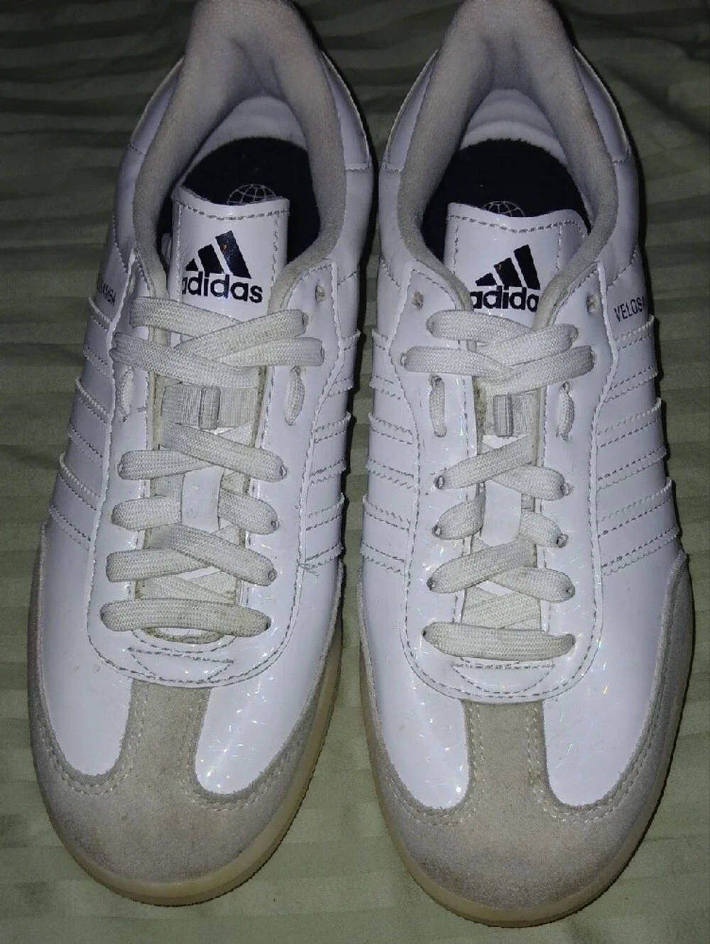 adidas clean white